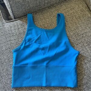 lululemon athletica Blue Tank Top